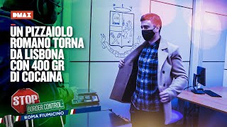 Un pizzaiolo romano torna da Lisbona con 400 gr di cocaina  Stop Border Control Roma Fiumicino [upl. by Carlyle]