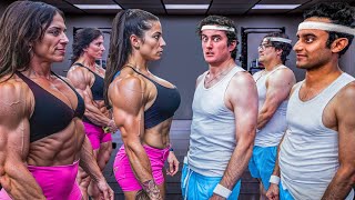 Steroid Women Vs Average Joes  Whos Stronger [upl. by Asiole]