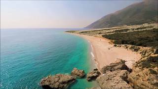 Dhërmi Palasë amp Gjipe Beach  Albanian Riviera [upl. by Anead]