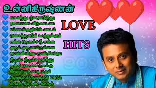 Unnikrishnan Love Hits Songs [upl. by Naihtniroc159]