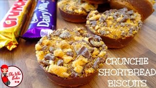 How To Bake Crunchie Shortbread Biscuits [upl. by Justinn]