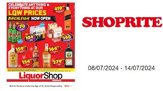 Shoprite specials ZA  08072024  14072024 [upl. by Wivinia]