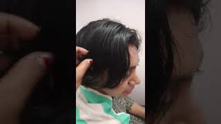 youtube hair straightening short viral videoSuhani ladies beauty parlour [upl. by Breh]