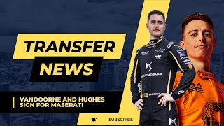 Maserati Sign Stoffel Vandoorne and Jake Hughes [upl. by Lilly473]