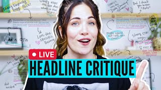 Copywriting Exercise amp Critique  How To Write Insanely Better Headlines [upl. by Fransis]