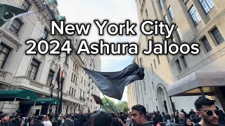 2024 Ashura Jaloos New York City  Imam Hussainas Jaloos Procession 1446 [upl. by Herrah286]