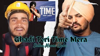 Sidhu X Fan Singing Song  Ghadi Teri Time Mera  Latest Punjabi Song [upl. by Wycoff712]