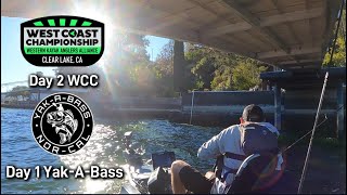 Fishing is a very humbling sport Day 2 West coast championship Day 1 YakABass [upl. by Mikiso]