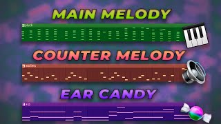 HOW TO PERFECTLY LAYER MELODIES Main Melody  Counter  Ear Candy  Counter Melody Tutorial 2020 [upl. by Enedan]