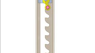 Linear ratchet mechanism 2 [upl. by Erl]