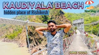 Rishikesh to Kaudiyala Beach 🏖️ Kaudiyala Beach Vlog  Rishikesh travel guide  ONE MITRA VLOGS [upl. by Avin]