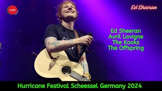 Ed Sheeran Live 2024 Tour  Hurricane Festival 2024  The Studio Ed Sheeran Tour Real Time Live 4k [upl. by Ittocs]