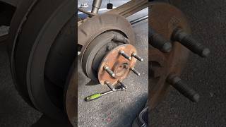 HOW TO CHANGE THE BRAKE PADS AND ROTORS ON A GMC SIERRA 🔧 brakepads rotors [upl. by Tamarra]