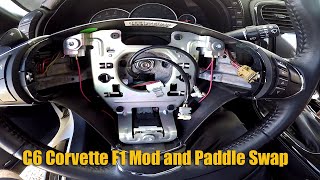 C6 Corvette F1 Mod and Paddle Swap A6 [upl. by Ohcirej976]