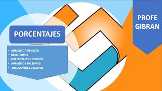 Porcentajes Examen TRANSFORMAR Dominio Numérico Clase Gratuita [upl. by Enrobialc729]