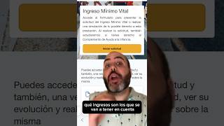 Ingreso Mínimo Vital ¿Qué INGRESOS son los que CUENTAN para CONCEDERLO la Seguridad Social [upl. by Aimac838]