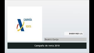 Novedades Campaña Renta 2018  MasterD [upl. by Minne]