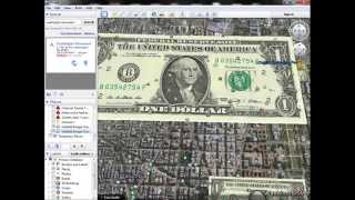 Real Life NATIONAL TREASURE DOLLAR BILLS Hidden in Washington DC MAP [upl. by Fullerton]