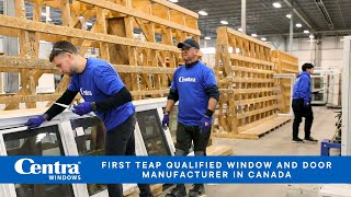 First TEAP Qualified Window and Door Manufacturer In Canada [upl. by Trebmal]