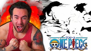 LUFFY PUNCHES THE CELESTIAL DRAGON One Piece Reaction [upl. by Ainot]