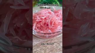 Pomelo Fruit part3 fruitcutting eveningsnacksrecipe viralvideo fruitcarving [upl. by Blossom]