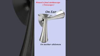 Pinards fetoscope how to use shorts [upl. by Suiramad666]