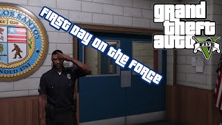 quotRookie Cop Patrol LSPDFR GTA 5  First Day on the Force GTA V Modded Gameplayquot [upl. by Afatsom]