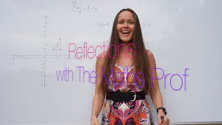 The Maths Prof Reflections Transformations [upl. by Merdith]