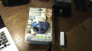 Homedics Personal Humidifier For Home or Office [upl. by Cerelly]