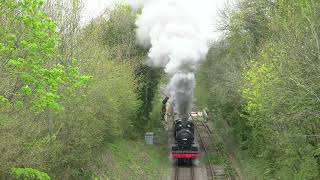 Arbeitstier von der Somerset amp Dorset Railway  7f 53808 [upl. by Small]