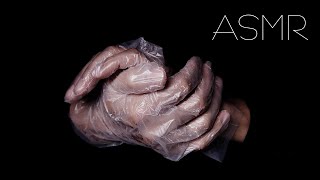 Hand movements in glove sounds  Hand sounds ASMR [upl. by Mackoff732]