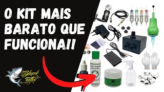 Kit Tatuador iniciante BBB Bom Bonito e Barato [upl. by Aneeh84]