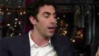 Letterman Sacha Baron Cohen Interviews a Terrorist [upl. by Les783]