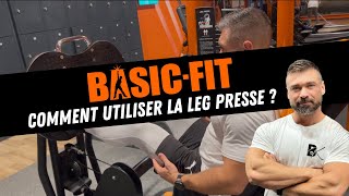 LEG PRESSE BasicFit  comment la régler correctement [upl. by Zeuqirdor]