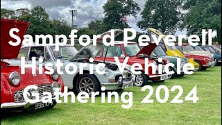 Sampford Peverell Historic Vehicle Gathering 2024 [upl. by Maxa640]