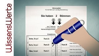 WissensWerte Landtagswahlen und Kommunalwahlen Brandenburg [upl. by Halak]