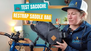 Test de la sacoche de selle Restrap Saddle Bag 14L [upl. by Alamac36]