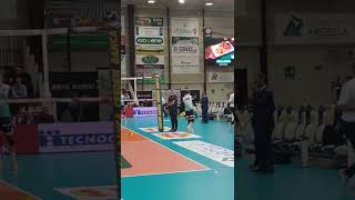 rantakahashi pre match with Modena Volley [upl. by Fabe]