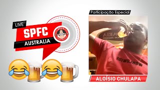 ALOÍSIO CHULAPA  Danonáveis  LIVE SPFC Australia [upl. by Ancier113]