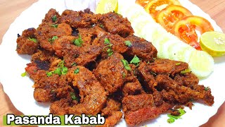 Lucknows famous Pasnda Kabab🔥Paracha🔥Very easy method amp very delicious with Low oil ❤️ [upl. by Noitsuj]