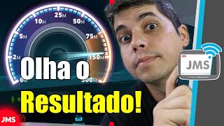 Testando a VELOCIDADE DA MINHA INTERNET Pelo CELULAR [upl. by Ecirahc664]