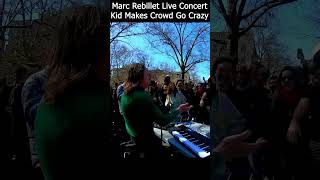 Marc Rebillet Clip  Kid Makes the Crowd go Crazy marcrebillet [upl. by Alleuol]