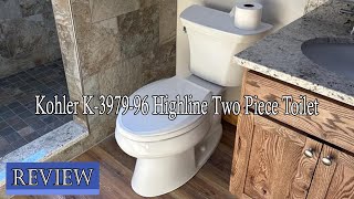 Honest Review of Kohler K397996 Highline Two Piece Toilet [upl. by Wetzell]