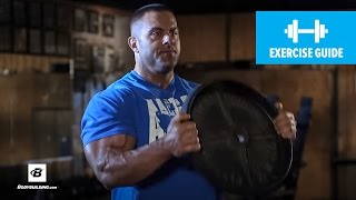 How To Hammer Plate Curl  IFBB Pro Evan Centopani [upl. by Nolrah]