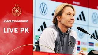 🎙️ PK – Pressekonferenz zur Bekanntgabe des erweiterten WMKaders 2023 [upl. by Wonacott]