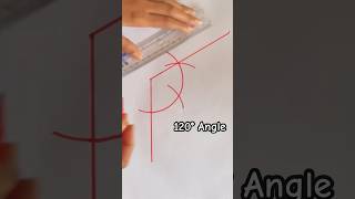 How to Construct a 120 Degree Angle Using a Compass 🔥💯Easy StepbyStep 120° [upl. by Htrap911]