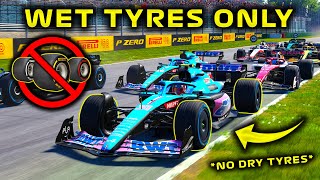 I Removed All The Dry Tyres In F1 22 [upl. by Notse]