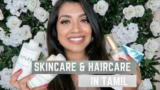 Skincare amp Haircare  In Tamil  Vithya Hair and Makeup [upl. by Walliw993]