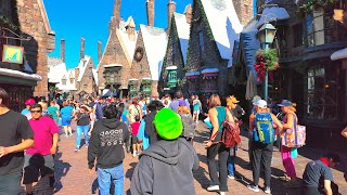 2024 4K Hogwarts Walkthrough  CHRISTMAS Season At Universal Studios Hollywood [upl. by Cumine16]