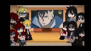 Uzumaki and Uchiha Clan react to Team 7 vs BoroTsuki [upl. by Hilliard]